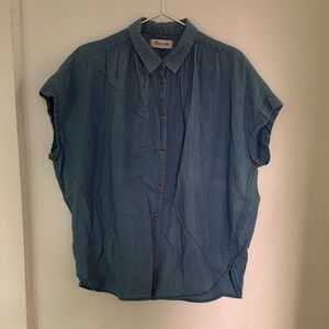 Madewell Relaxed Blue Denim Shirt